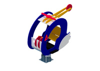 Качалка Вертолетик на 2-х пружинах ИО.05.3.2