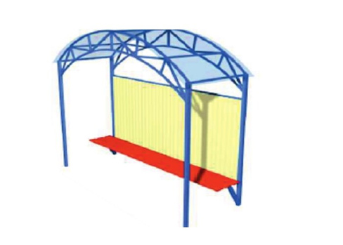 Остановочный павильон 4 ОП-04