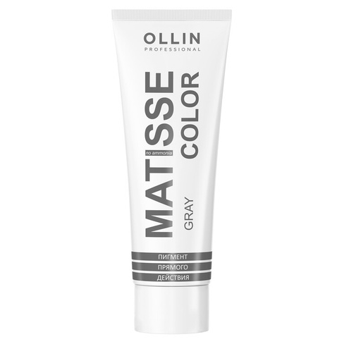 Matisse Color Пигмент прямого действия gray/серый, 100 мл, OLLIN OLLIN Professional