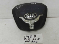 Подушка безопасности в рулевое колесо Kia Rio (QB) 2011-2017 (114317СВ2) Оригинальный номер 569004X000