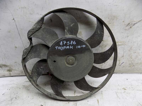 Вентилятор радиатора Volkswagen Touran 2010- (087586СВ) Оригинальный номер 1K0959455CT