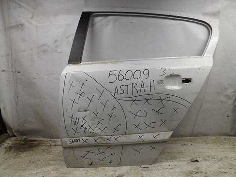 Дверь задняя левая Opel Astra H/Family 2004-2014 (056009СВ)