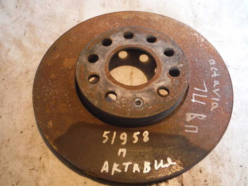 Диск тормозной передний Skoda Octavia (051958СВ2) Оригинальный номер 1K0615301T