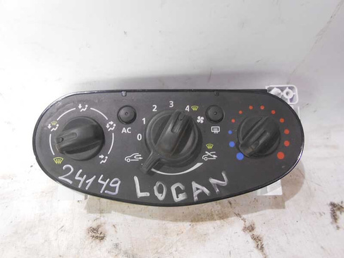 Блок управления отопителем Renault Logan 2005-2014 (024149СВ) Оригинальный номер 275101924R