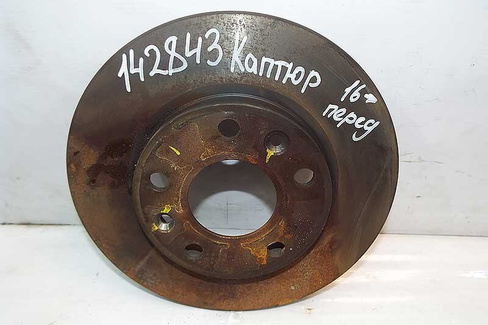 Диск тормозной передний Renault Kaptur (142843СВ) Оригинальный номер 402066300R