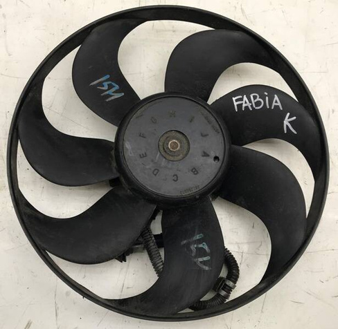 Мотор вентилятора охлаждения Skoda Fabia 1999-2006 (УТ000088393) Оригинальный номер 6Q0959455H