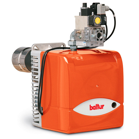 Baltur BTG 28 P L500 горелка газовая 2-ух ступенчатая (80-280 кВт) с удлинением пламенной головы 500 мм