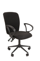 Офисное кресло Chairman 9801 ткань С-3 черный Black