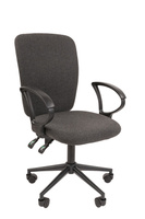 Офисное кресло Chairman 9801 ткань С-2 серый Black