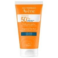 Avene - Солнцезащитный флюид SPF 50+ без отдушек, 50 мл