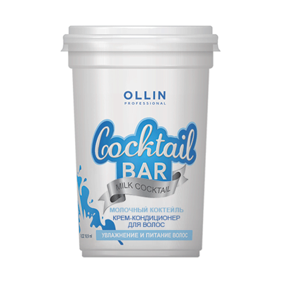 Крем-кондиционер «Молочный коктейль» - увлажнение и питание волос Cocktail Bar Ollin Professional