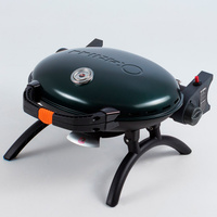 Портативный газовый гриль o-Grill 500MT bicolor + адаптер А (7 цветов)