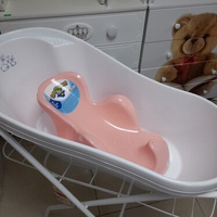 Горка в ванну Пластишка цвет розовый