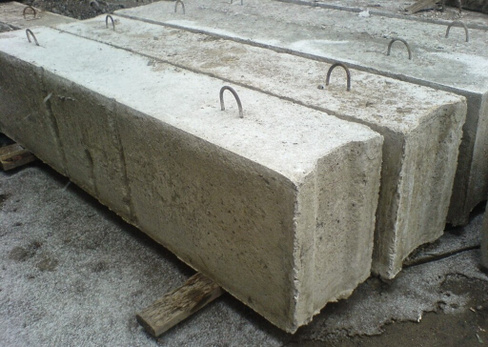 Фундаментные блоки для прямоугольных труб
