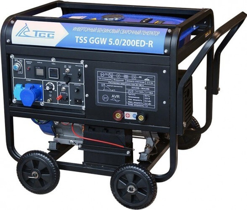 Сварочный генератор ТСС GGW 5.0/200ED-R инверторный бензиновый [022957]