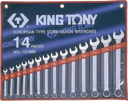 Набор ключей комбинированных KING TONY 1215MR01 14 предметов