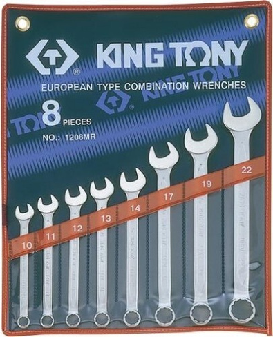Набор ключей комбинированных KING TONY 1208MR 8 предметов