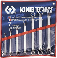 Набор ключей накидных KING TONY 7 предметов 1707SR [1707SR]
