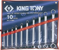 Набор ключей накидных KING TONY 10 предметов 1710MR [1710MR]