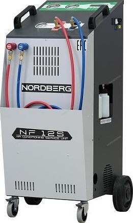 Установка заправки автомобильных кондиционеров NORDBERG NF12S 12 л. [ЦБ-00009429]