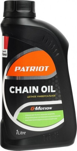 Масло для смазки цепи PATRIOT G-Motion Chain Oil 1 л [850030700]