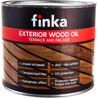Масло для террас и фасадов Finka Exterior Wood Oil Нazelnut