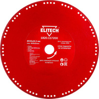 Диск алмазный по стали Elitech 1820.117200 195634