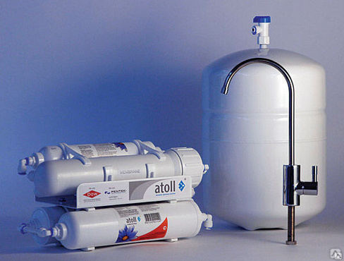 Компактная система обратного осмоса с минерализатором Atoll A-450m STD Comp
