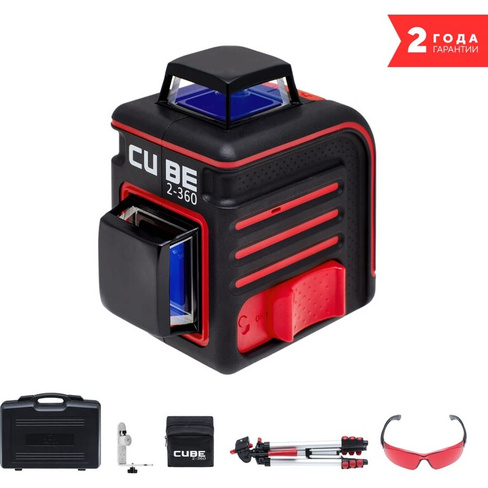 Построитель лазерных плоскостей ADA Cube 2-360 Ultimate Edition