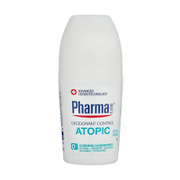 HERBAL Шариковый дезодорант для сухой и чувствительной кожи Pharma Line Atopic Deodorant Control Дезодорант-ролик