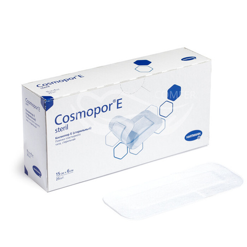 Повязка (пластырь) Cosmopor E ( 15*6 см) послеоперационная стерильная