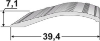 Порог АТПД 04 39,4х7,1мм длина 1,35м