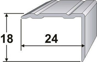 Порог АТПУ-02 24,0х18,0 мм длина 1,35 м