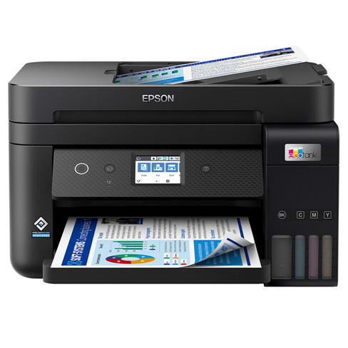 МФУ Epson L6290, цветной принтер/сканер/копир/факс A4 4 цвета СНПЧ LAN Wi-F