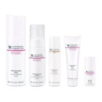 Janssen Cosmetics - Набор для очищения и восстановления чувствительной кожи: мусс 150 мл + тоник 200 мл + крем для век 1