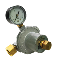 Регулятор давления газа с манометром Тип 902 1я ступень 40 кг/час 0,5-3 Бар