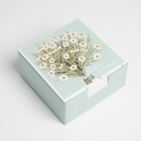 Коробка‒пенал, упаковка подарочная, Дарите Счастье