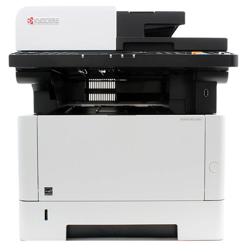 МФУ Kyocera Ecosys M2135DN, принтер/сканер/копир, A4, LAN, USB, белый