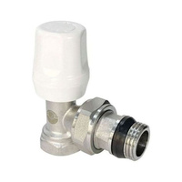 Клапан для радиаторов VALFEX, ручной угловой 1/2" с доп. уплотн. (60/6) К, арт. VF.07.RN.04