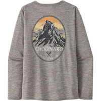 Рубашка с длинными рукавами и длинными рукавами с графическим рисунком cap cool – lands Patagonia, цвет chouinard crest/