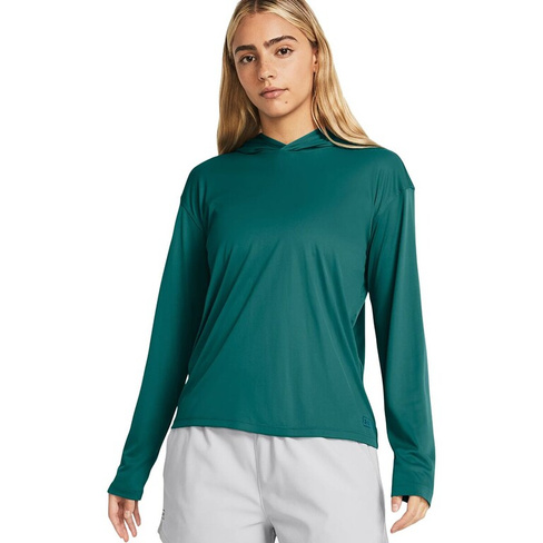 Толстовка iso-chill shorebreak Under Armour, цвет coastal teal