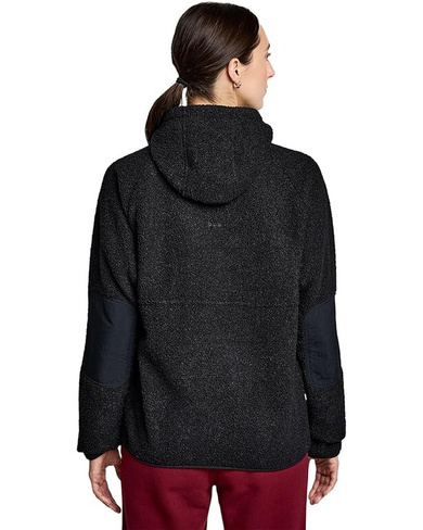Пуловер Saucony Recovery Sherpa Pullover, черный