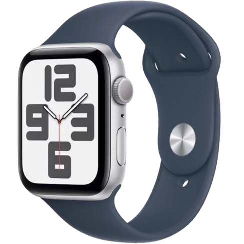 Умные часы Apple Watch SE 2023, 40 мм, Storm Blue Sport Band, Silver Aluminium, Size M/L (MRE23LL/A)
