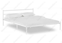 Двуспальная кровать Woodville Фади 04 160х200 Белый