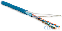 Hyperline FUTP4-C5E-P26-IN-LSZH-BL-100 (100 м) кабель витая пара, экранированная F/UTP, категория 5e, 4 пары (26 AWG), м