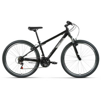 Горный (MTB) велосипед ALTAIR AL 27,5 D (2022) черный/серебристый 15" (требует финальной сборки)