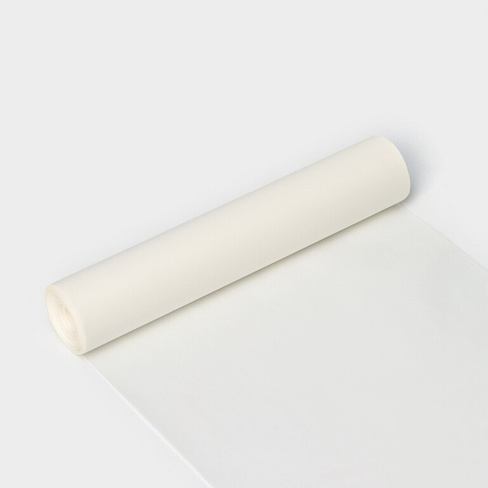 Пергамент силиконизированный доляна, 28 см×50 м, белый, жиростойкий Доляна