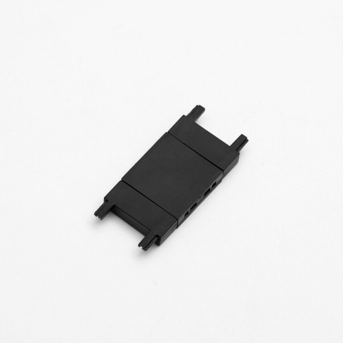 Коннектор ультратонкий i-образный черный 4,6х2,6х0,6 см BayerLux