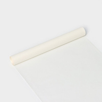 Пергамент силиконизированный доляна, 28 см×10 м, белый, жиростойкий Доляна