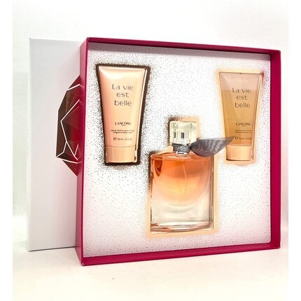 Lancome La Vie Est Belle Gift Set 50ml EdP + 50ml Shower Gel + 50ml Body Lotion Lancôme